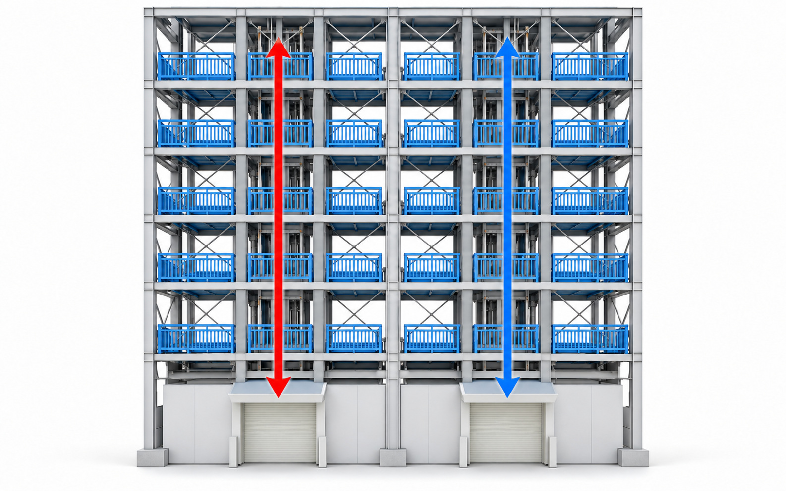 Small-comb Tower Parking System