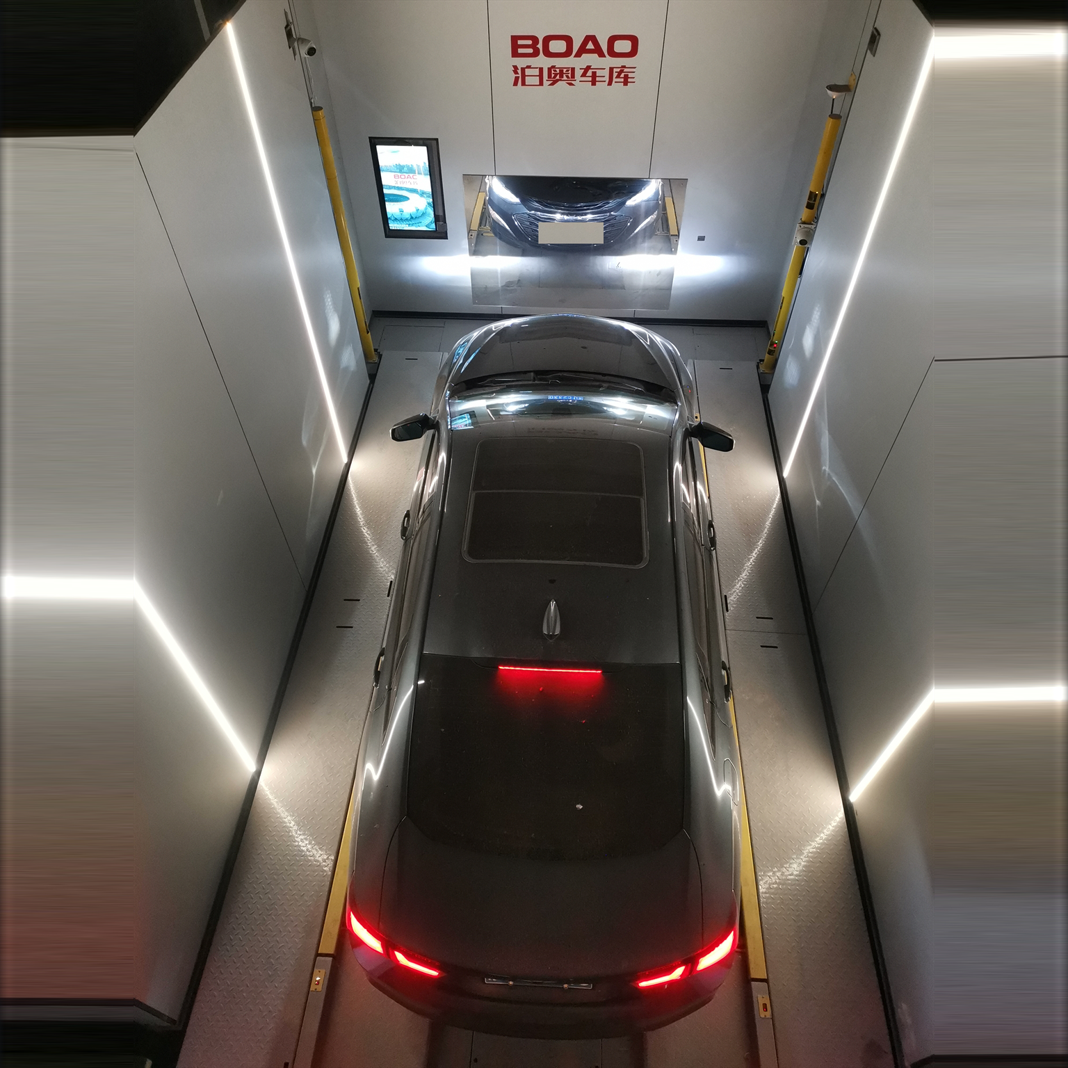 Planar-Moving Intelligent Parking System