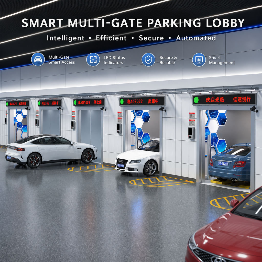 BOAO planar-moving intelligent parking system