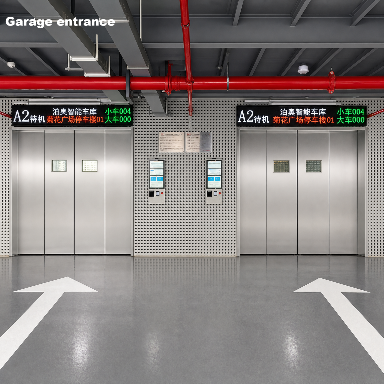 BOAO mechanical parking installation